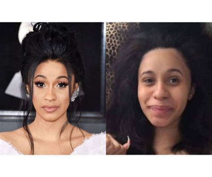 Cardi B's Radiant Skin: A Makeup-Free Masterpiece