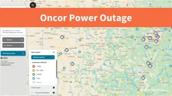 Oncor Power Outage Map: Your Comprehensive Guide to Understanding Power Outages